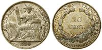 20 centymów 1930 A, Paryż, srebro próby 680, 5.4
