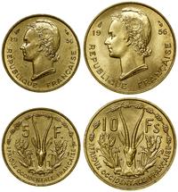 zestaw 2 monet 1956, Paryż, w skład zestawu wcho