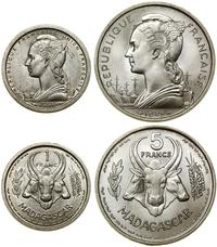 zestaw 2 monet, Paryż, w skład zestawu wchodzi 5