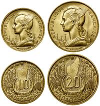 zestaw 2 monet 1953, Paryż, w skład zestawu wcho