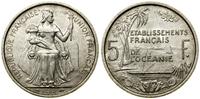 Oceania Francuska, 5 franków, 1952