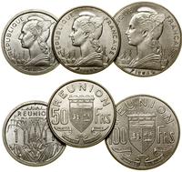 zestaw 3 monet 1964, Paryż, nikiel, aluminium, r