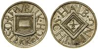 1/2 szylinga 1926, Wiedeń, srebro próby 640, 3 g