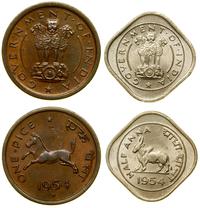 zestaw 2 monet 1954, w skład zestawu wchodzi 1/2