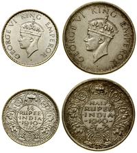 zestaw 2 monet 1940, Bombaj, w skład zestawu wch