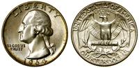 1/4 dolara 1964 D, Denver, typ Washington, srebr