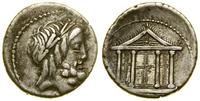 denar 78 pne, Rzym, Aw: Głowa Jowisza w diademie
