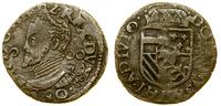 duit 1580, Maastricht, niecentrycznie wybity, Va