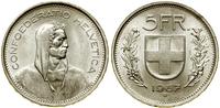 5 franków 1967 B, Berno, srebro próby 835, 14.99
