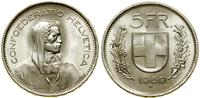5 franków 1969 B, Berno, srebro próby 835, 14.95