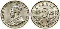 5 centów 1922, Ottawa, nikiel, KM 29