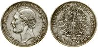 2 marki 1877 A, Berlin, srebro 10.88 g, moneta b