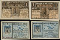 zestaw: 50 halerzy i 1 korona 1919, 50 halerzy 1