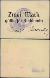 1 marka bez daty (1914), zmarszczenia i małe prz