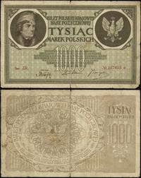 1.000 marek polskich 17.05.1919, seria ZR, numer