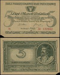 5 marek polskich 17.05.1919, seria IK, numeracja