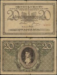 20 marek polskich 17.05.1919, seria K, numeracja