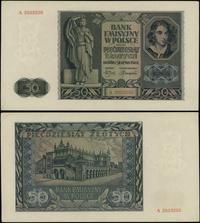 50 złotych 1.08.1941, seria A, numeracja 2503220