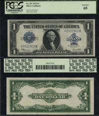1 dolar 1923, seria A 39223629 E, niebieska piec
