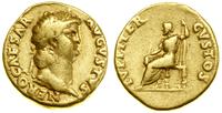 aureus 64–65, Rzym, Aw: Popiersie cesarza w wień