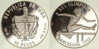 10 pesos 1990, XXV Olimpiada Barcelona - bieg pr
