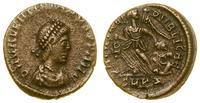 brąz 383–392, Cyzicus, Aw: Popiersie władcy w pr