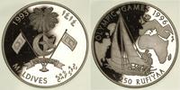 250 rupii 1993, Olimpiada - żeglarstwo, srebro "