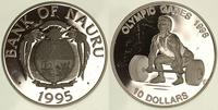 10 dolarów 1996, Olimpiada - podnoszenie ciężaró