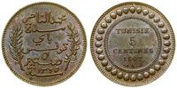 5 centymów 1907 A, Paryż, piękne, KM 235