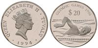 20 dolarów 1994, Olimpiada 1996 - pływanie, sreb
