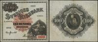 100 kronor 1950, seria D, numeracja 426641, złam