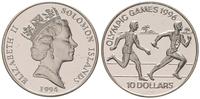 10 dolarów 1994, Olimpiada 1996 - sztafeta, sreb