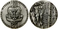 medal pamiątkowy, Warszawa, Aw: Logo uczelni łód