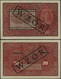 20 marek polskich 23.08.1919, seria II-AE, numer