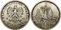 100.000 złotych 1990, USA, Solidarność 1980–1990