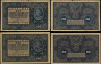 zestaw 2 banknotów o nominale 100 marek polskich