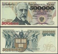 500.000 złotych 16.11.1993, seria Z, numeracja 4