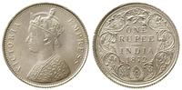 1 rupia 1872, srebro "917" 11.55 g