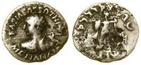 drachma 160–145 pne, Taxila, Aw: Popiersie władc
