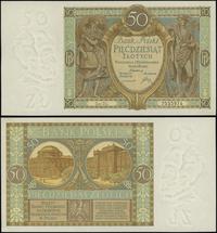 50 złotych 1.09.1929, seria DL, numeracja 703597