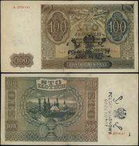 100 złotych 1.08.1941, seria A, numeracja 277114