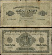 500.000 marek polskich 30.08.1923, seria AP, num
