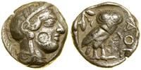 tetradrachma 454–404 pne, Ateny, Aw: Głowa Ateny