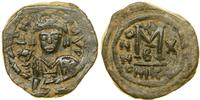follis rok 10 (AD 591/592), Nikomedia, Aw: Popie