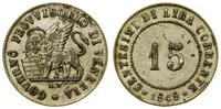 15 centesimi 1848, Wenecja, KM 801, Pagani 183