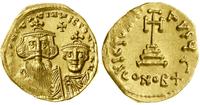 solidus 654–659, Konstantynopol, Aw: Popiersia c