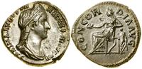 denar 128–136, Rzym, Aw: Popiersie cesarzowej w 