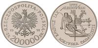 200.000 złotych 1991, XVI Zimowe Igrzyska Olimpi