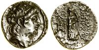 drachma 138–129 pne, Aw: Głowa króla w prawo, Rw