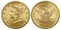 10 dolarów 1882, Filadelfia, typ Liberty Head, z
